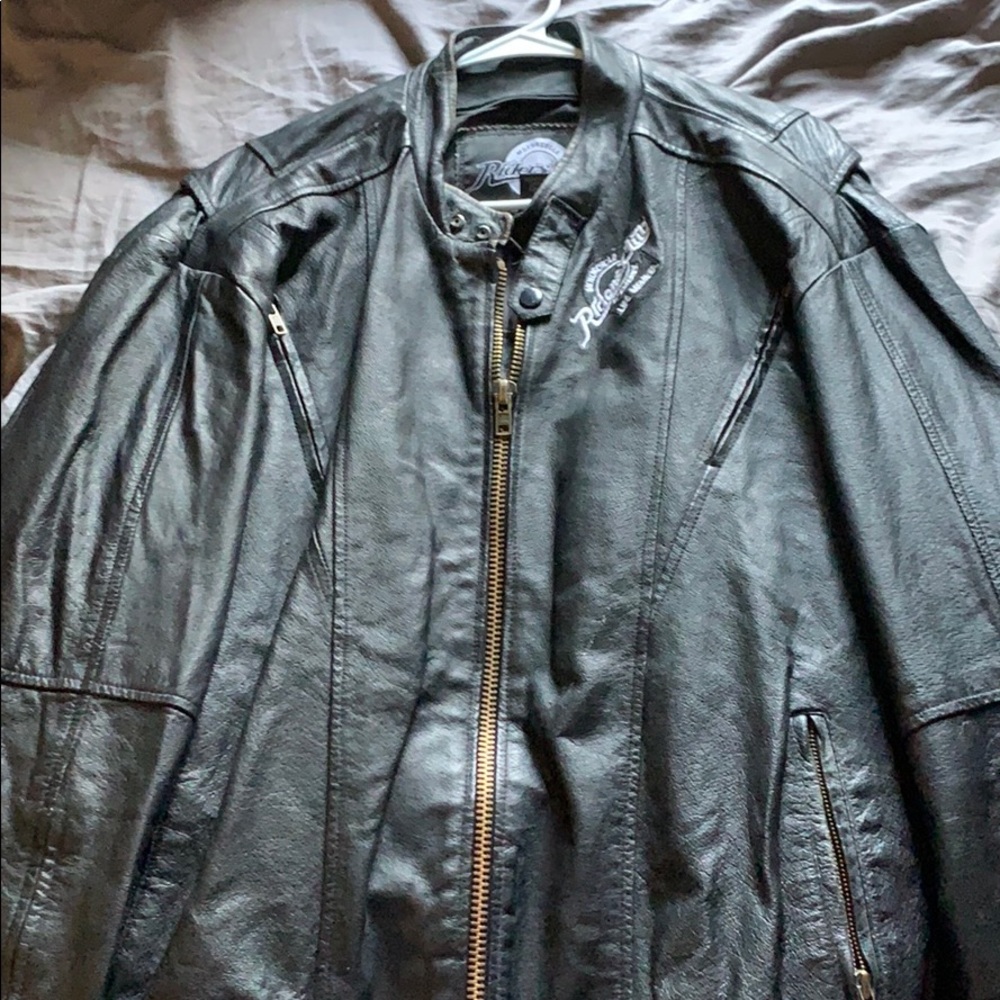 Riders club leather jacket